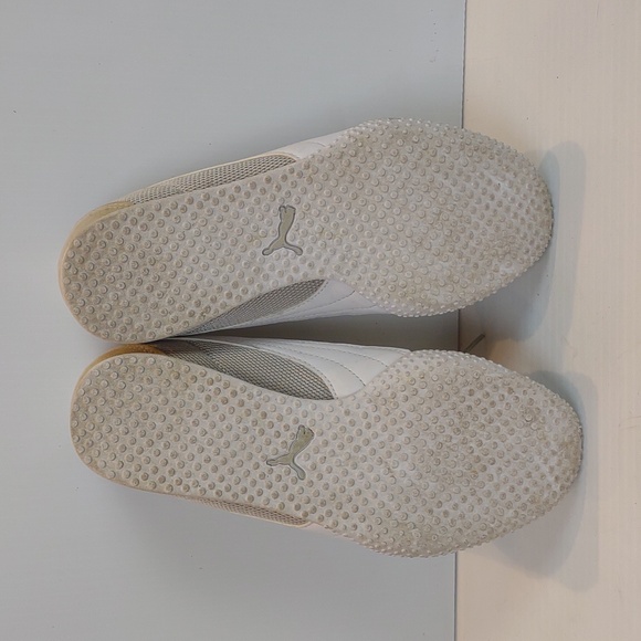 Puma Women's Bella Cream Lace Up Knit Suede Softfoam Casual Sneaker - Picture 9 of 12